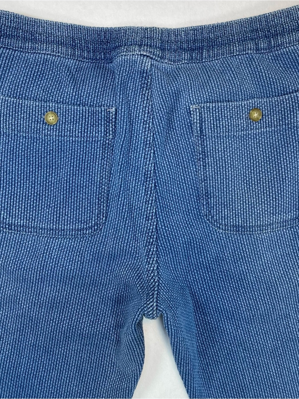 Taylor Stitch The Apres Pant Mens Medium Blue Indigo Sashiko Embroidered NWT - Picture 4 of 9